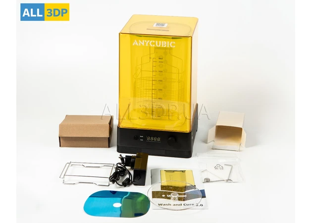 Фото 2 - Пристрій для очищення та полімеризації  - Anycubic Wash Cure Machine v2.0