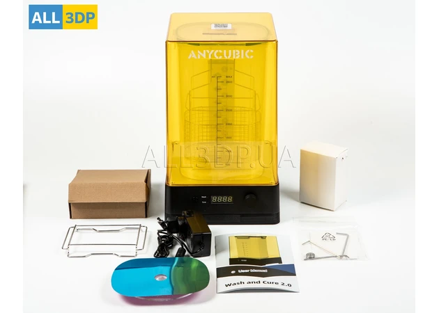 Фото 3 - Пристрій для очищення та полімеризації  - Anycubic Wash Cure Machine v2.0