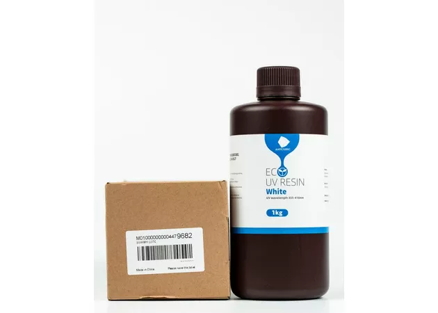Фото 3 - Фотополімерная смола Anycubic ECO Plant-Based UV Resin біла 1кг | Anycubic Eco White resin 1kg