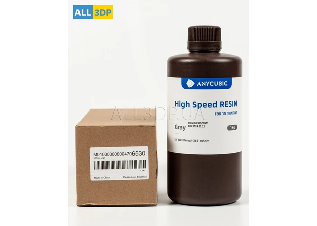 Фото 2 - Високошвидкісна фотополімерна смола Anycubic High Speed Resin